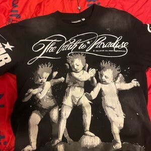 Hellstar Black Graphic Men's Shirt